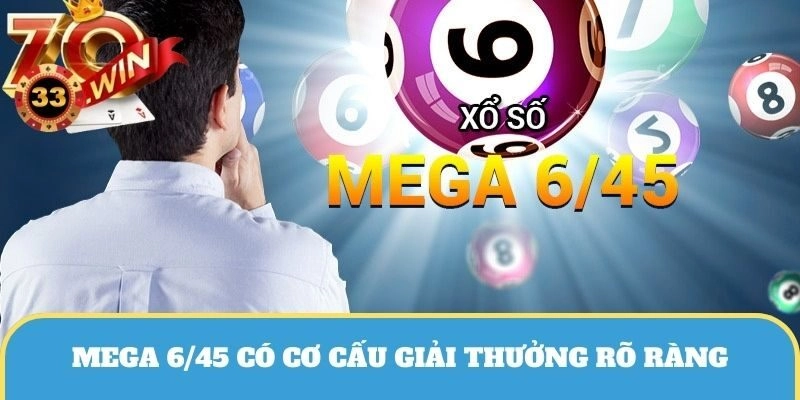 Cơ cấu giải thưởng xổ số dành cho người chiến thắng