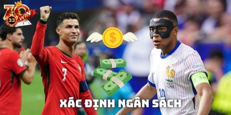 Đầu tiên trong cách quản lý vốn khi cá cược thể thao là xác định ngân sách