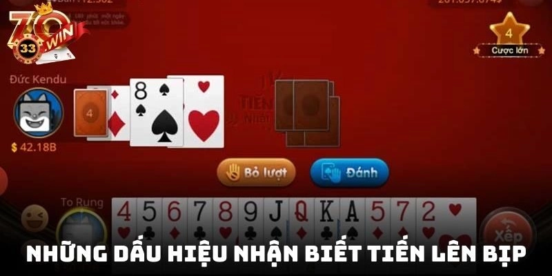 Những dấu hiệu nhận biết đang tham gia vào ván Tiến Lên bịp
