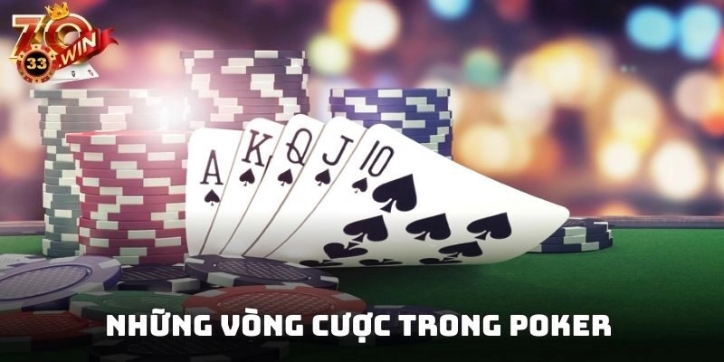 Thuật ngữ trong Poker chỉ những vòng cược trong game